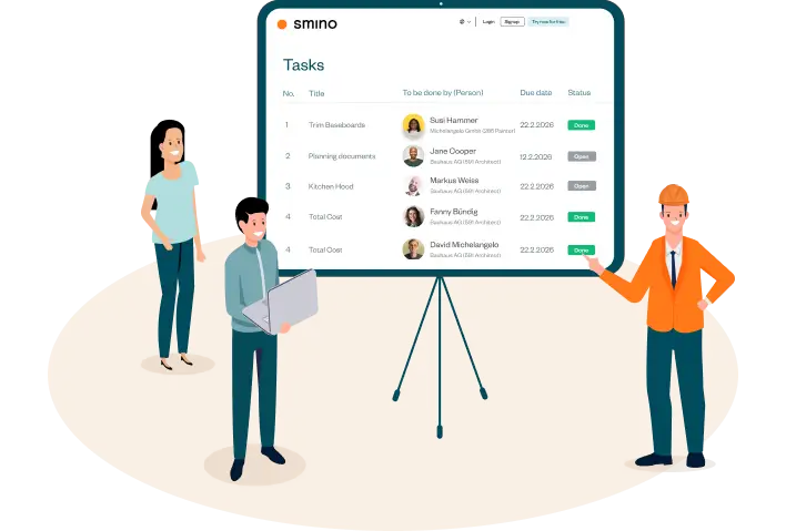 Construction software for building owner's representation