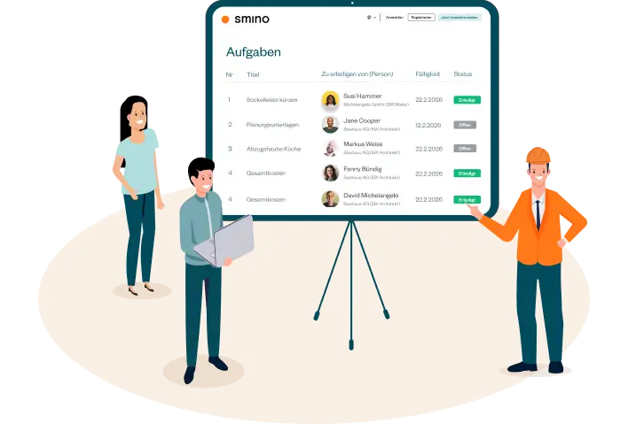 Bausoftware für Bauherrenvertreter