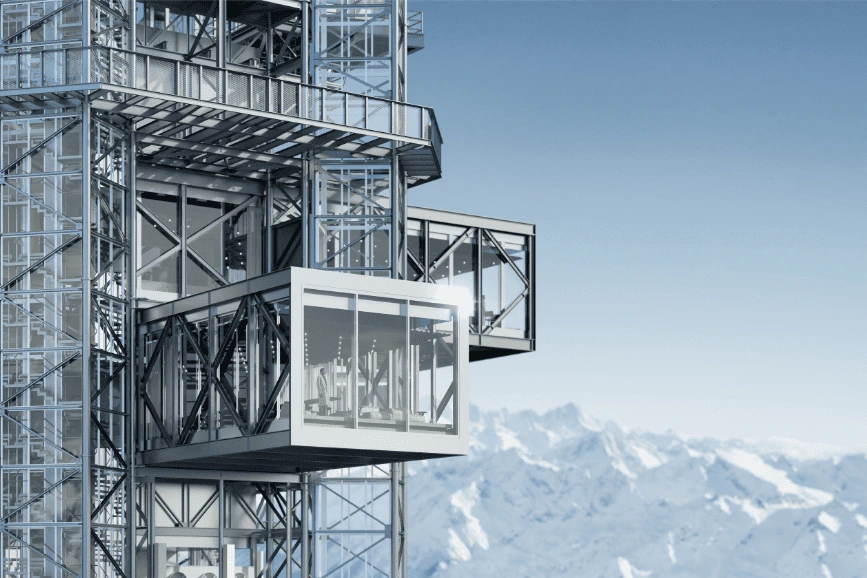 Titlis Tower und neue Peak Station