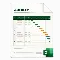 Bauzeitenplan Excel Vorlage als Datei